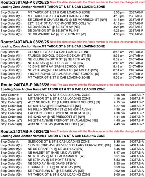 MTMS 25-26 Fall bus route